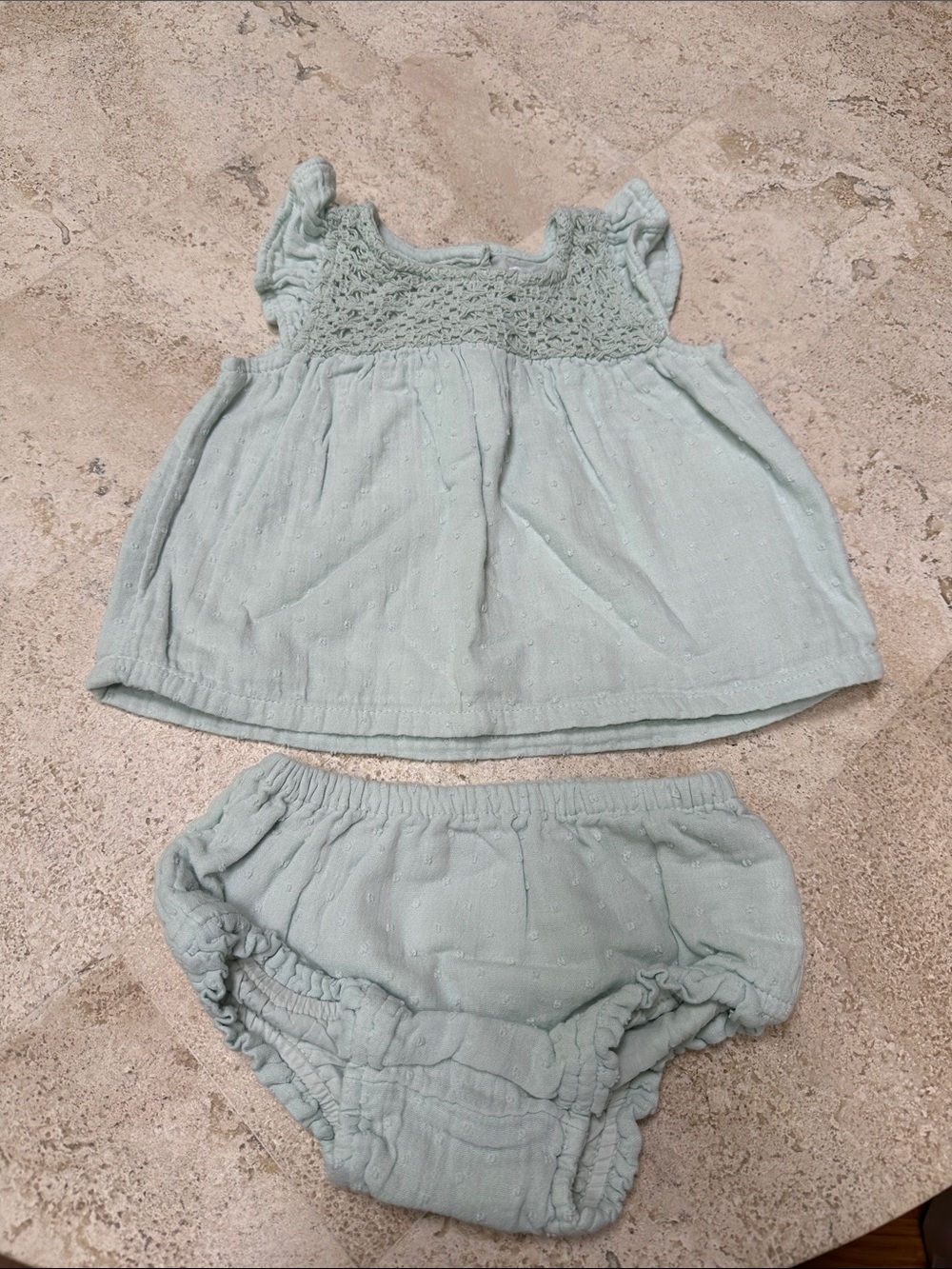 GAP Mint Green Baby Set